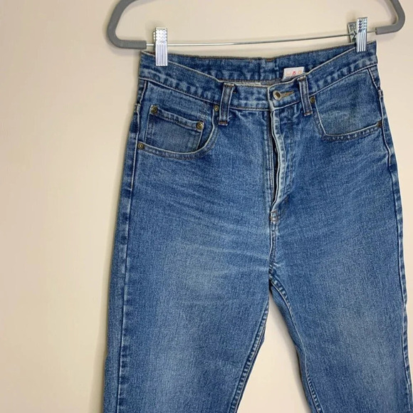 Vintage Nevada 100% Cotton Medium Wash Button Fly Jeans Size 30 - Picture 2 of 12